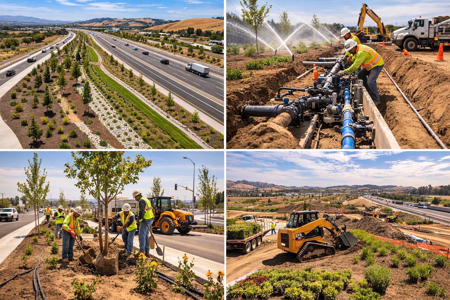 Public Works Landscaping